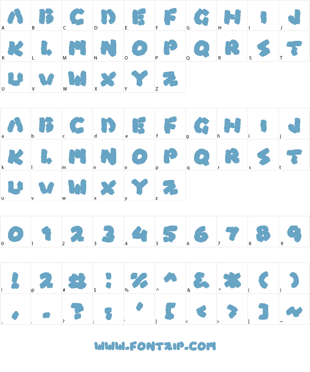 Boss Fight Font Character